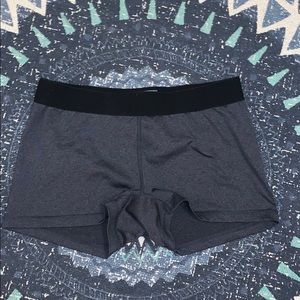 Gray soffe shorts